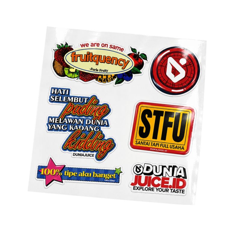 Sticker pack Dunia Juice
