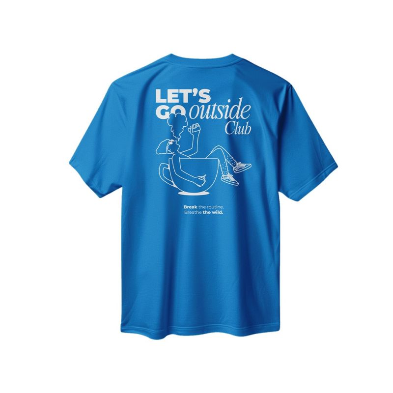 T-shirt Furla Ice Cream Series Dunia Juice Pink & Blue alternate